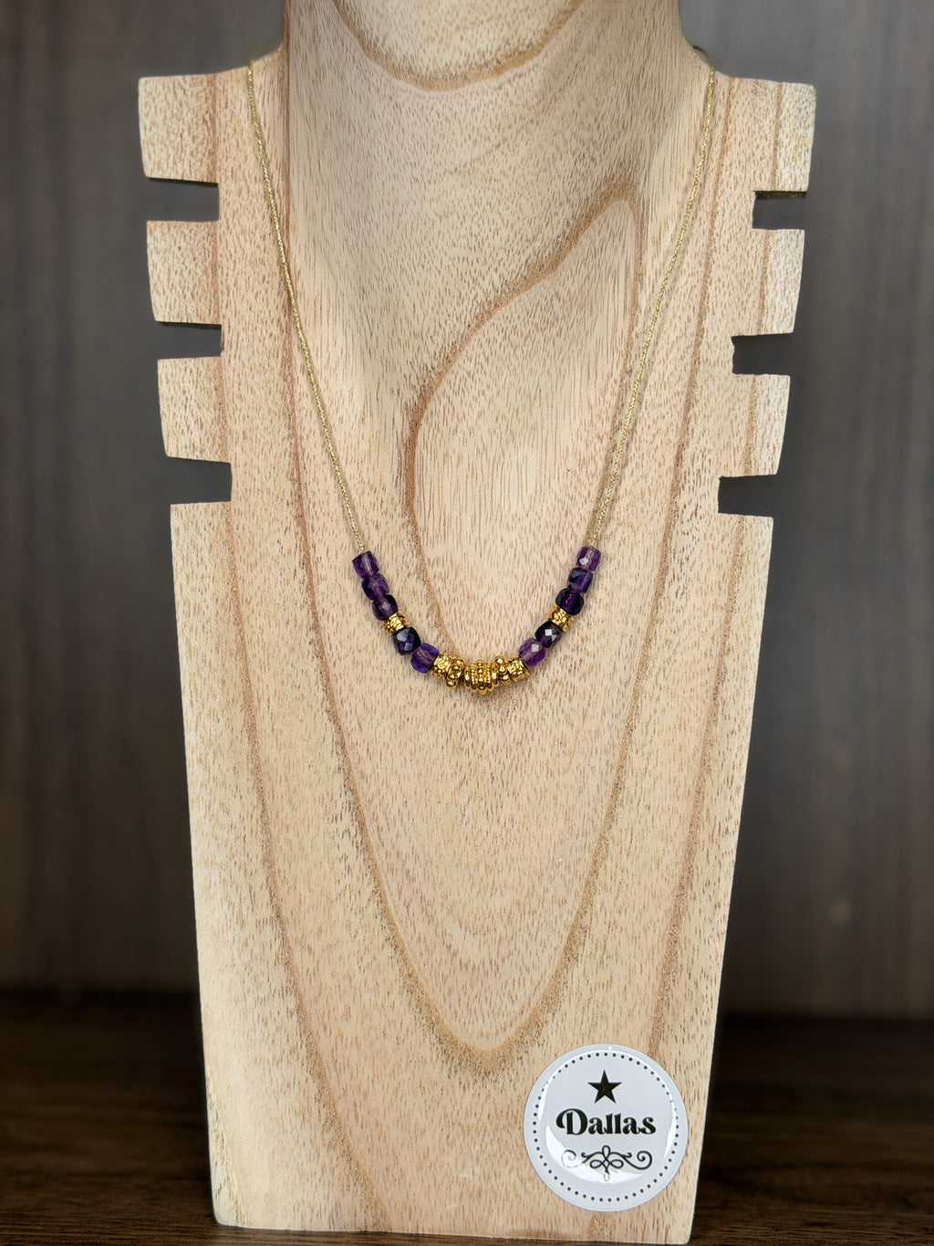Collier Purple Glow